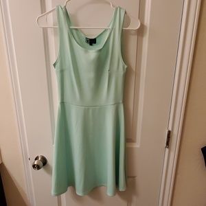 Mint green Summer dress.